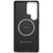 Захисний чохол Spigen (SGP) Enzo Aramid (MagFit) для Samsung Galaxy S25 Ultra (S938) ACS08955 / GP-FPS938PGABW - Black / Silver