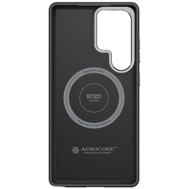 Захисний чохол Spigen (SGP) Enzo Aramid (MagFit) для Samsung Galaxy S25 Ultra (S938) ACS08955 / GP-FPS938PGABW - Black / Silver