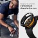 Защитный чехол Spigen (SGP) Liquid Air Case для Samsung Galaxy Watch 4 / 5 (40mm) - Matte Black. Фото 12 из 16