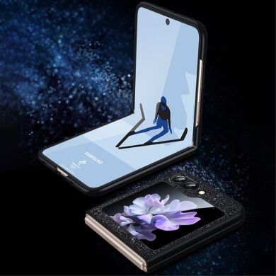 Защитный чехол SULADA Dazzling Glittery (FF) для Samsung Galaxy Flip 6 - Black