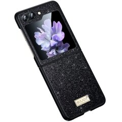 Защитный чехол SULADA Dazzling Glittery (FF) для Samsung Galaxy Flip 6 - Black