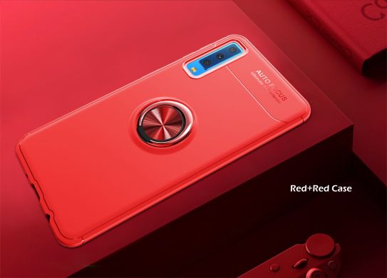 Захисний чохол UniCase Magnetic Ring для Samsung Galaxy A7 2018 (A750) - Red