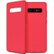 Защитный чехол UniCase Twill Soft для Samsung Galaxy S10 (G973) - Red. Фото 2 из 10