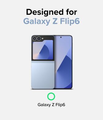 Захисний чохол Ringke Slim Hinge Magnetic для Samsung Galaxy Flip 6 (8809961787676) - Matte Clear