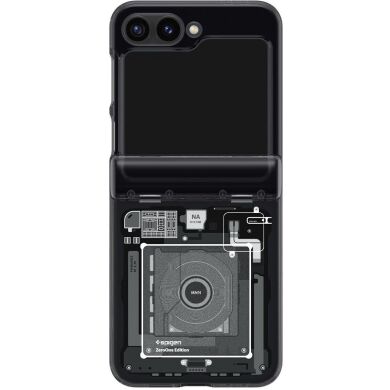 Защитный чехол Spigen (SGP) Ultra Hybrid Pro Zero One для Samsung Galaxy Flip 6 (ACS08289) - Black
