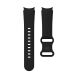Ремешок Deexe Soft Silicone для Samsung Galaxy Watch 5 (40/44mm) / 5 Pro (45mm) - Black. Фото 3 из 3