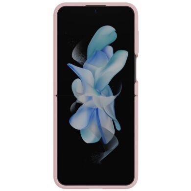 Захисний чохол NILLKIN Finger Strap Liquid Silicone Case для Samsung Galaxy Flip 5 - Pink