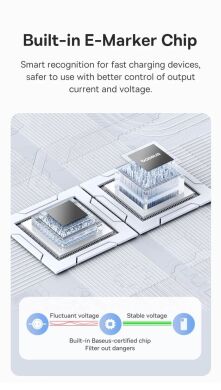 Кабель Baseus Free2Draw Type-C to Type-C (100W, 1m) P10364500111-00 - Black