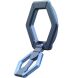 Магнитное кольцо-держатель URBAN ARMOR GEAR (UAG) Magnetic Ring Stand - Mallard / Bright Blue. Фото 5 из 15
