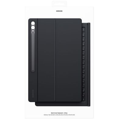 Чохол-клавіатура Book Cover Keyboard AI Key для Samsung Galaxy Tab S10 Ultra / S9 Ultra (X920/926/910/916) EF-DX925BBEGUA - Black