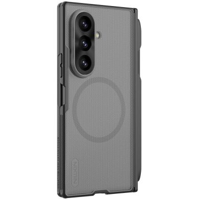Пластиковый чехол NILLKIN Super Frosted Shield Magnetic (S Pen) для Samsung Galaxy Fold 8 Ultra - Transparent Black