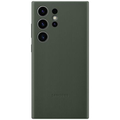 Защитный чехол Leather Case для Samsung Galaxy S23 Ultra (S918) EF-VS918LGEGRU - Green