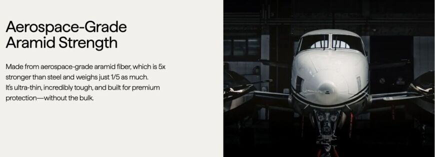 Ультратонкий чехол Pitaka Edge Case для Samsung Galaxy S26 Ultra (S948) KS2601U - 600D Black / Grey (Twill)