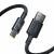 Кабель Baseus New Braided USB to Type-C (100W, 1m) E0426W01 - Black
