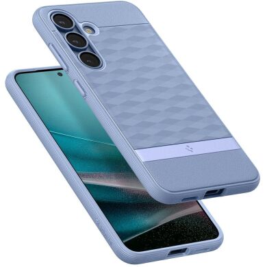 Защитный чехол Spigen (SGP) Caseology Parallax (MagFit) by Spigen для Samsung Galaxy S25 (S931) ACS09062 - Purple Ish
