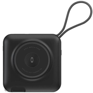 Внешний аккумулятор WIWU Wi-P051 6 in 1 45W (15000mAh) + кабель Type-C + Lightning - Black