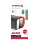 Внешний аккумулятор SWISSTEN Line Bank PD65W (60000mAh) - Black. Фото 2 из 6
