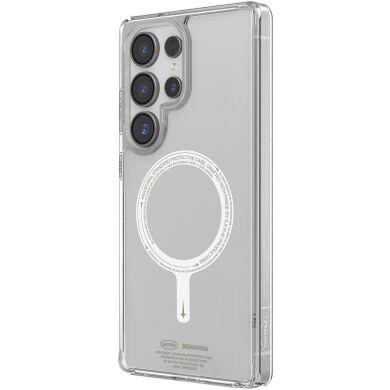Защитный чехол SKINARMA SAIDO NITEGLOW Mag-Charge для Samsung Galaxy S25 Ultra (S938) - Green