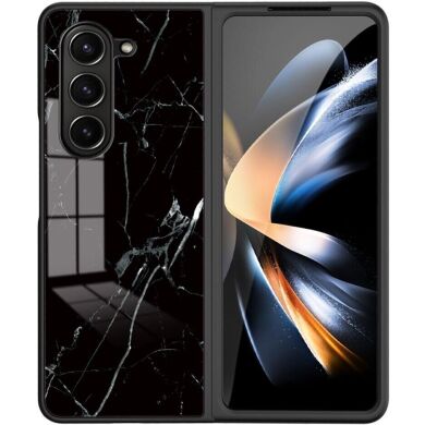 Защитный чехол Deexe Gradient Pattern (FF) для Samsung Galaxy Fold 5 - Black