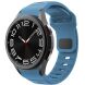 Ремешок Tech-Protect Silicone Line для Samsung Galaxy Watch 4 / 4 Classic / 5 / 5 Pro / 6 / 6 Classic / 7 / FE (5906302313624) - Blue. Фото 1 из 6