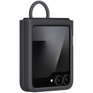 Захисний чохол Silicone Case (FF) для Samsung Galaxy Flip 6 / Flip 7 FE (EF-PF741TBEGUA) - Black
