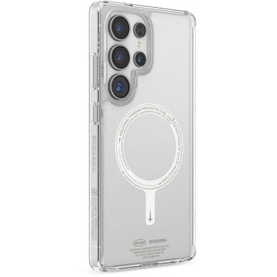 Защитный чехол SKINARMA SAIDO NITEGLOW Mag-Charge для Samsung Galaxy S25 Ultra (S938) - Green