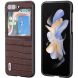 Защитный чехол ABEEL Croco Skin (FF) для Samsung Galaxy Flip 5 - Brown. Фото 1 из 5