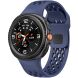 Ремешок KALEBOL Hole Design для Samsung Galaxy Watch 8 (40/44mm) / 8 Classic - Midnight Blue. Фото 3 из 7