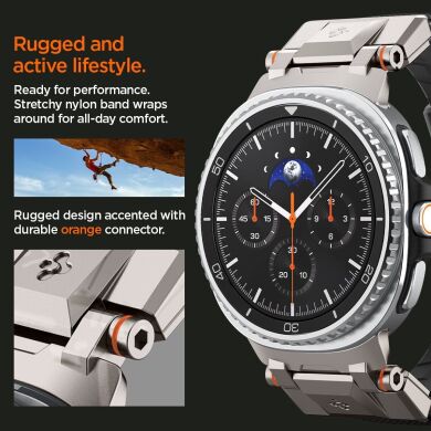 Ремінець Spigen DuraPro Armor для Samsung Galaxy Watch 8 (40/44mm) / 8 Classic AMP10118 - Black