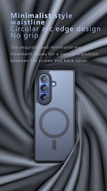Захисний чохол Deexe Matte Skin with MagSafe (FF) для Samsung Galaxy Fold 7 - Black