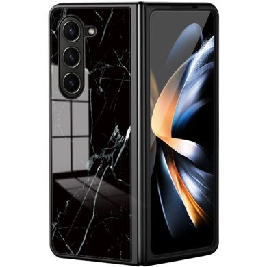 Защитный чехол Deexe Gradient Pattern (FF) для Samsung Galaxy Fold 5 - Black