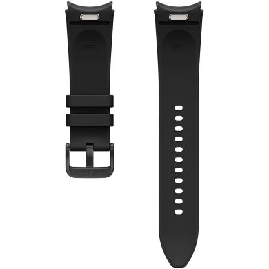 Оригінальний ремінець Hybrid Eco-Leather Band (M/L) для Samsung Galaxy Watch 4 / 4 Classic / 5 / 5 Pro / 6 / 6 Classic (ET-SHR96LBEGEU) - Black