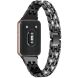 Ремешок Deexe Crystal Design для Samsung Galaxy Fit 3 - Black. Фото 3 из 6