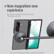 Пластиковый чехол NILLKIN Super Frosted Shield Magnetic (S Pen) для Samsung Galaxy Fold 8 Ultra - Transparent Black. Фото 9 из 20