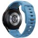 Ремешок Tech-Protect Silicone Line для Samsung Galaxy Watch 4 / 4 Classic / 5 / 5 Pro / 6 / 6 Classic / 7 / FE (5906302313624) - Blue. Фото 2 из 6