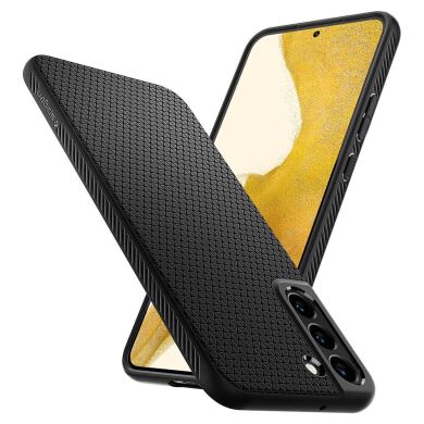 Захисний чохол Spigen (SGP) Liquid Air для Samsung Galaxy S22 (S901) - Matte Black