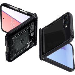 Защитный чехол Spigen (SGP) Ultra Hybrid Pro Zero One для Samsung Galaxy Flip 6 (ACS08289) - Black
