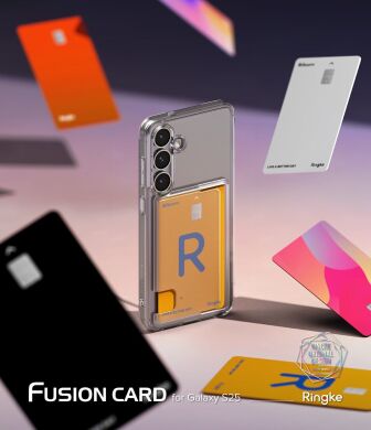 Защитный чехол Ringke Fusion Card для Samsung Galaxy S25 (S931) 8800274968219 - Clear