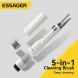 Набор для чистки гаджетов ESSAGER 5 в 1 cleaning brush (EQJ05-QF02) - White. Фото 2 из 8