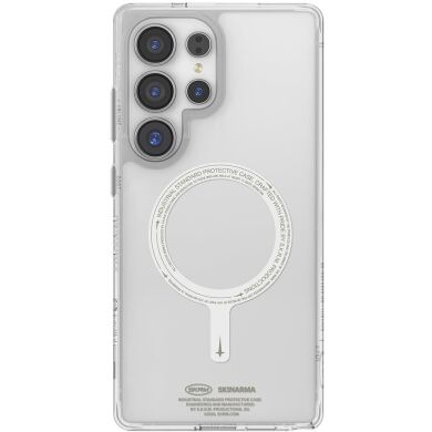 Защитный чехол SKINARMA SAIDO NITEGLOW Mag-Charge для Samsung Galaxy S25 Ultra (S938) - Green