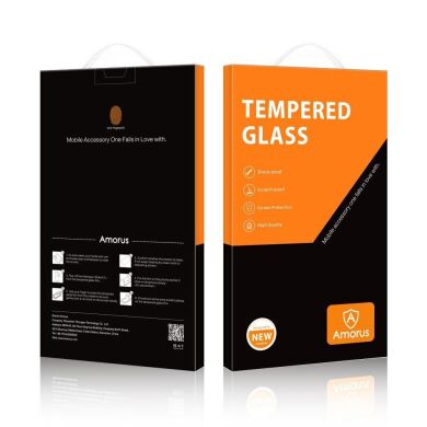 Захисне скло AMORUS Full Glue Tempered Glass для Samsung Galaxy A15 (A155) - Black