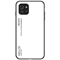 Защитный чехол Deexe Gradient Color для Samsung Galaxy A03 (A035) - White