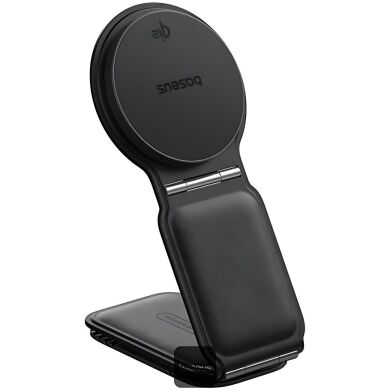 Автомобильный держатель с беспроводной зарядкой Baseus PrimeTrip C02 (15W) C40169003111-00 - Black