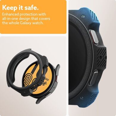 Защитный чехол Caseology Vault (FW) by Spigen для Samsung Galaxy Watch 4 / 5 (44mm) - Matte Black
