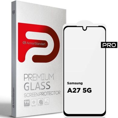 Защитное стекло ArmorStandart Pro 5D для Samsung Galaxy A27 (A276) - Black