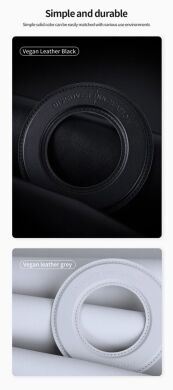 Магнитный комплект NILLKIN SnapHold & SnapLink Magnetic Sticker - Black
