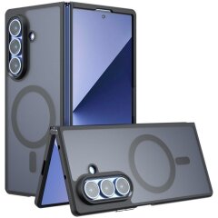 Захисний чохол Deexe Matte Skin with MagSafe (FF) для Samsung Galaxy Fold 7 - Black