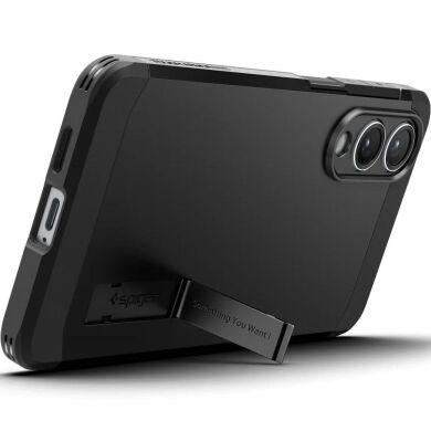 Захисний чохол Spigen (SGP) Tough Armor (MagFit) для Samsung Galaxy S25 Edge (S937) ACS09422 - Black