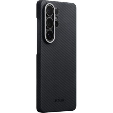 Ультратонкий чехол Pitaka Edge Case для Samsung Galaxy S26 Ultra (S948) KS2601U - 600D Black / Grey (Twill)