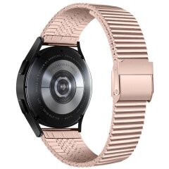 Ремешок Deexe Metal Bracelet для часов с шириной крепления 22мм - Rose Gold